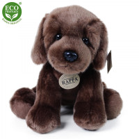Rappa Plyšový pes labrador sediaci 26 cm ECO-FRIENDLY