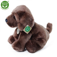 Rappa Plyšový pes labrador sediaci 26 cm ECO-FRIENDLY