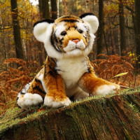 Rappa Plyšový tiger 33 cm ECO-FRIENDLY