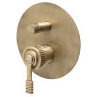 Sapho VERSI podomietková sprchová batéria, 2 výstupy, bronz RV042/18