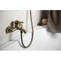 Sapho VERSI nástenná vaňová batéria, bronz RV010/18