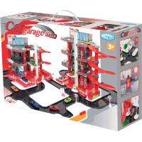 MOCHTOYS Mega garáže - parkovací set s cestou