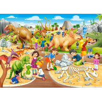 CASTORLAND Puzzle Dinosaurie park 70 dielikov