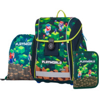 OXYBAG Školský set 3ks Premium Playworld