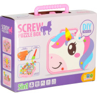 Skrutkovanie Puzzle Box Jednorožce
