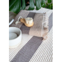 Bavlnený uterák so strapcami FALA - 50x90 cm - 500g/m2 - béžový