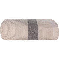 Bavlnený uterák so strapcami FALA - 70x140 cm - 500g/m2 - béžový
