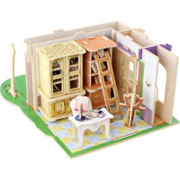 ROBOTIME 3D puzzle Vila snov: Študovňa farebná 104 dielikov