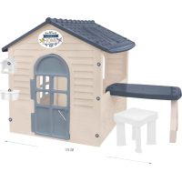 MOCHTOYS Detský záhradný domček s piknikovým stolom a stoličkou