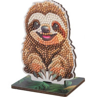 CRYSTAL ART Diamantové maľovanie Jungle: Leňochod