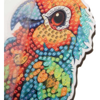 CRYSTAL ART Diamantové maľovanie Jungle: Papagáj