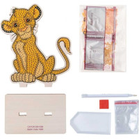 CRYSTAL ART Diamantové maľovanie Leví kráľ: Simba