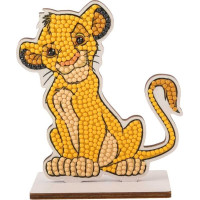CRYSTAL ART Diamantové maľovanie Leví kráľ: Simba