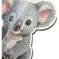 CRYSTAL ART Diamantové maľovanie Na zemi: Koala
