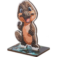 CRYSTAL ART Diamantové maľovanie Na zemi: Vtákopysk
