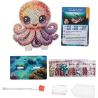 CRYSTAL ART Diamantové maľovanie Oceán: Chobotnice