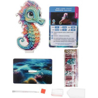CRYSTAL ART Diamantové maľovanie Oceán: Morský koník