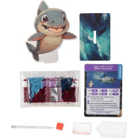 CRYSTAL ART Diamantové maľovanie Oceán: Žralok