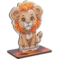 CRYSTAL ART Diamantové maľovanie Safari: Lev