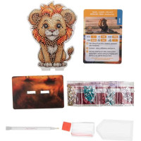 CRYSTAL ART Diamantové maľovanie Safari: Lev