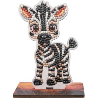CRYSTAL ART Diamantové maľovanie Safari: Zebra