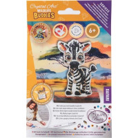 CRYSTAL ART Diamantové maľovanie Safari: Zebra