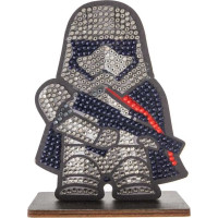 CRYSTAL ART Diamantové maľovanie Star Wars: Kapitán Phasma