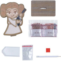 CRYSTAL ART Diamantové maľovanie Star Wars: Princezná Leia