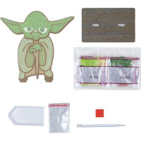 CRYSTAL ART Diamantové maľovanie Star Wars: Yoda