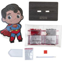 CRYSTAL ART Diamantové maľovanie Superhrdinovia: Superman