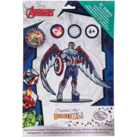 CRYSTAL ART Diamantové maľovanie XL Avengers: Falcon