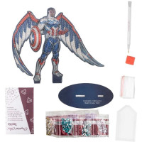 CRYSTAL ART Diamantové maľovanie XL Avengers: Falcon
