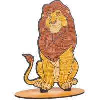 CRYSTAL ART Diamantové maľovanie XL Leví kráľ: Mufasa