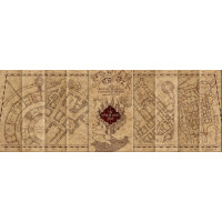 NOBLE PARTNERS Panoramatické puzzle Harry Potter: Záškodnícky plánik 1000 dielikov