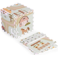 ECOTOYS Penové puzzle Statok s okrajmi