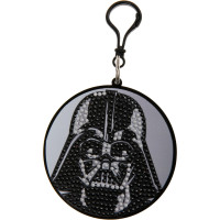 CRYSTAL ART Prívesok Darth Wader