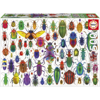 EDUCA Puzzle Chrobáky 500 dielikov
