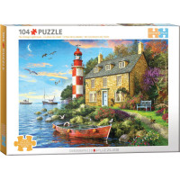 EUROGRAPHICS Puzzle Chata pri majáku 104 dielikov
