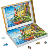 EUROGRAPHICS Puzzle Chata pri majáku 104 dielikov
