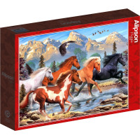 ALIPSON Puzzle Divokí a slobodní 500 dielikov