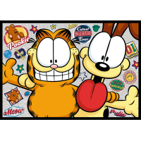 TREFL Puzzle Garfield nemá rád pondelok 4x250 dielikov