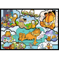 TREFL Puzzle Garfield nemá rád pondelok 4x250 dielikov