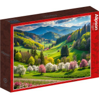 ALIPSON Puzzle Jarná prechádzka 500 dielikov