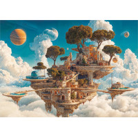 EDUCA Puzzle Kráľovstvo v oblakoch 1000 dielikov