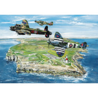 GIBSONS Puzzle Krídla nad Portlandom 500 dielikov