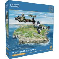 GIBSONS Puzzle Krídla nad Portlandom 500 dielikov