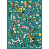 GIBSONS Puzzle Kvetinová fantázia 500 dielikov