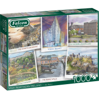 FALCON Puzzle Navštívte Severné Írsko 1000 dielikov