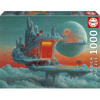 EDUCA Puzzle Planéta ohňa a ľadu 1000 dielikov