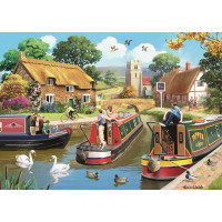 RAVENSBURGER Puzzle Pokojná plavba 1000 dielikov